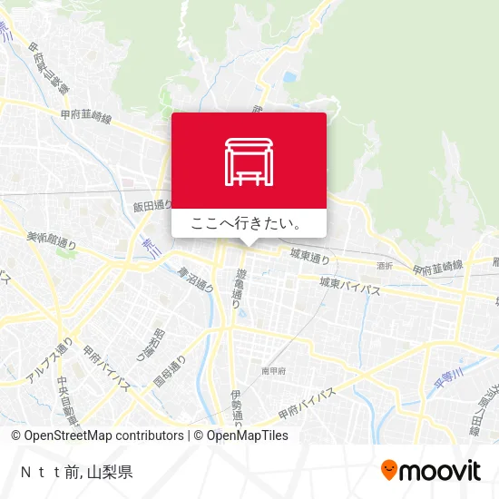 Ｎｔｔ前地図