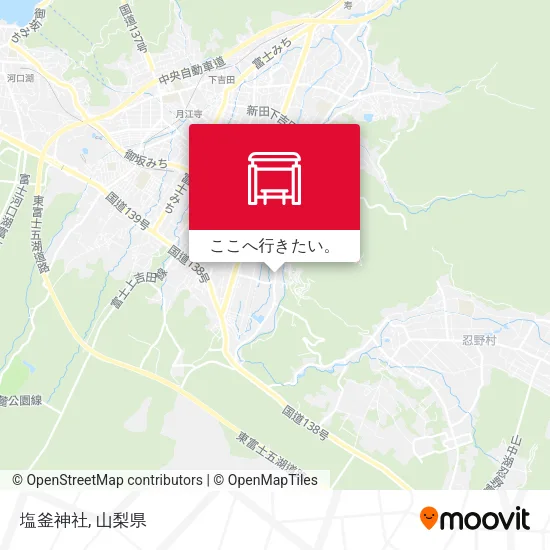 塩釜神社地図