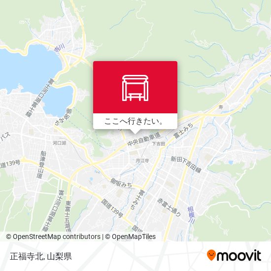 正福寺北地図