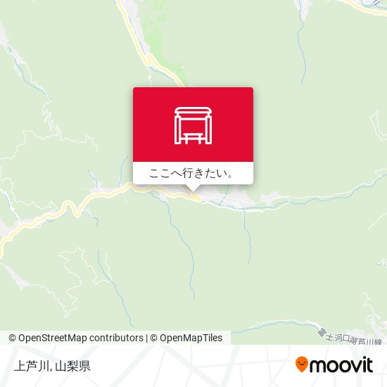 上芦川地図