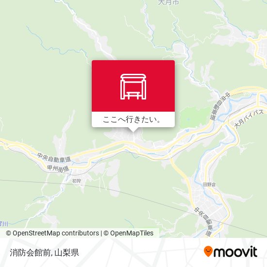 消防会館前地図