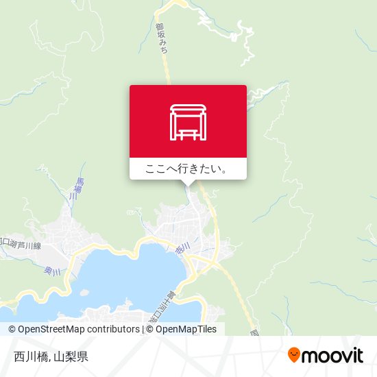 西川橋地図