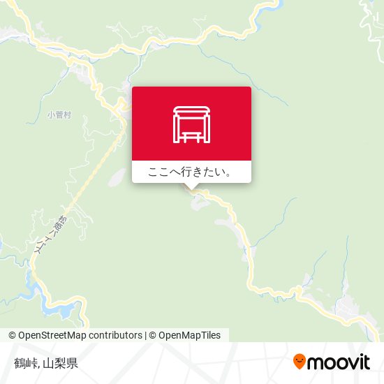 鶴峠地図