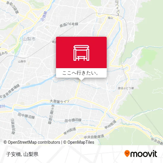 子安橋地図