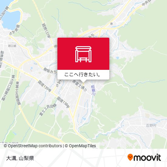 大溝地図
