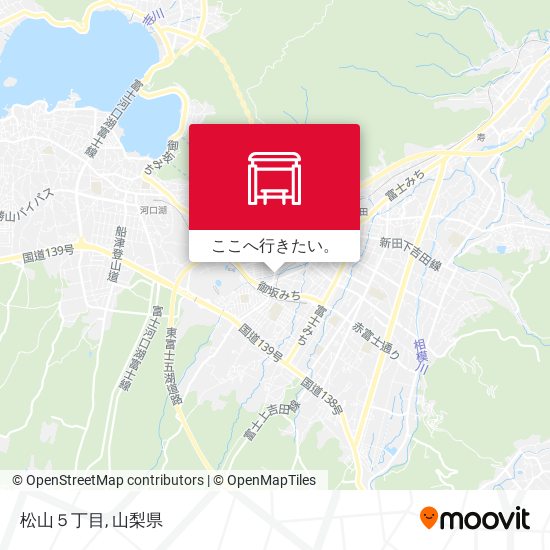 松山５丁目地図