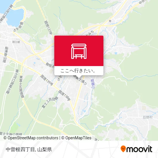 中曽根四丁目地図