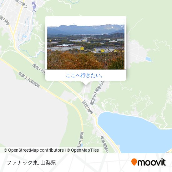 ファナック東地図