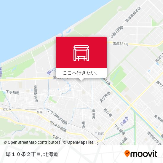 曙１０条２丁目地図