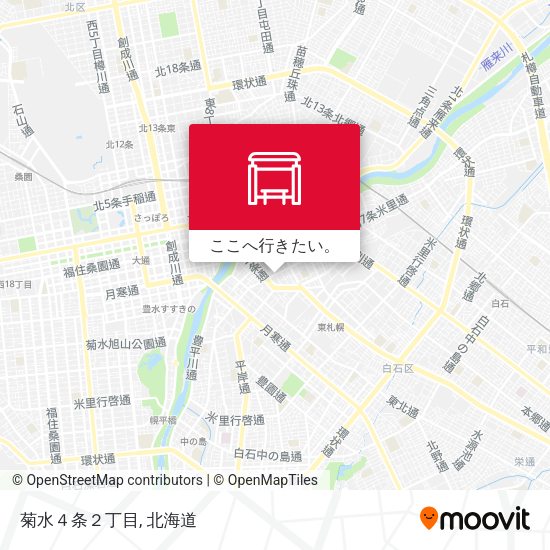 菊水４条２丁目地図