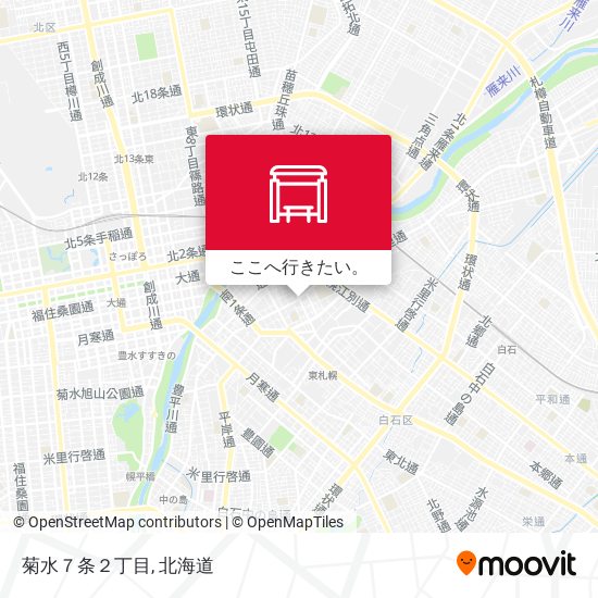 菊水７条２丁目地図