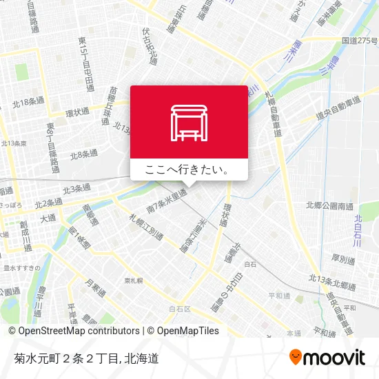 菊水元町２条２丁目地図