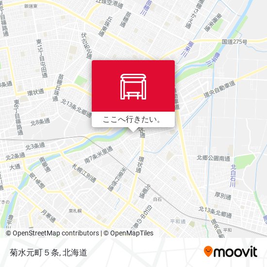菊水元町５条地図
