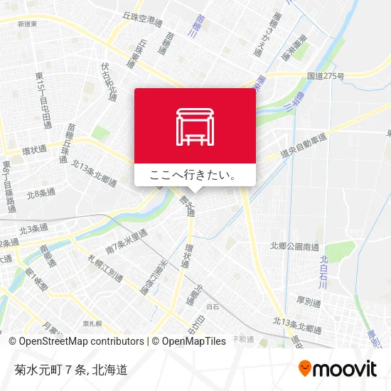 菊水元町７条地図