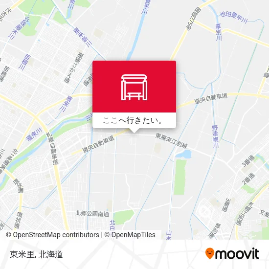 東米里地図