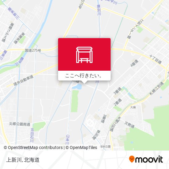 上新川地図