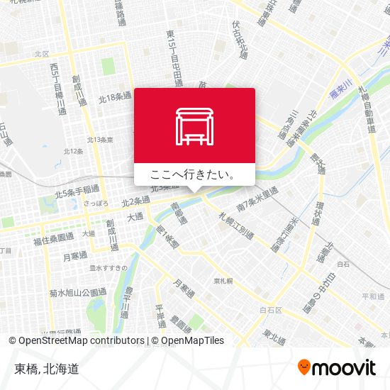 東橋地図