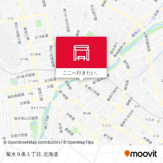 菊水９条１丁目地図