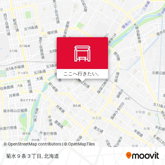 菊水９条３丁目地図