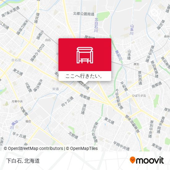 下白石地図