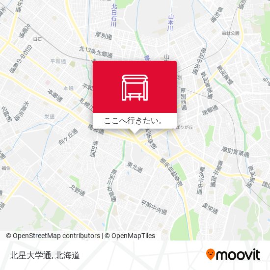 北星大学通地図