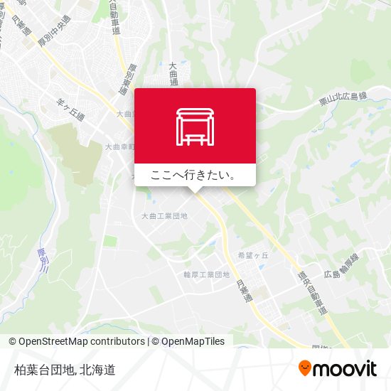 柏葉台団地地図