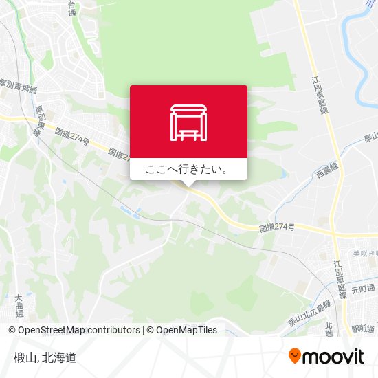 椴山地図