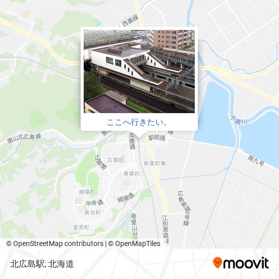 北広島駅地図