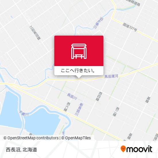 西長沼地図