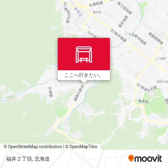 福井２丁目地図