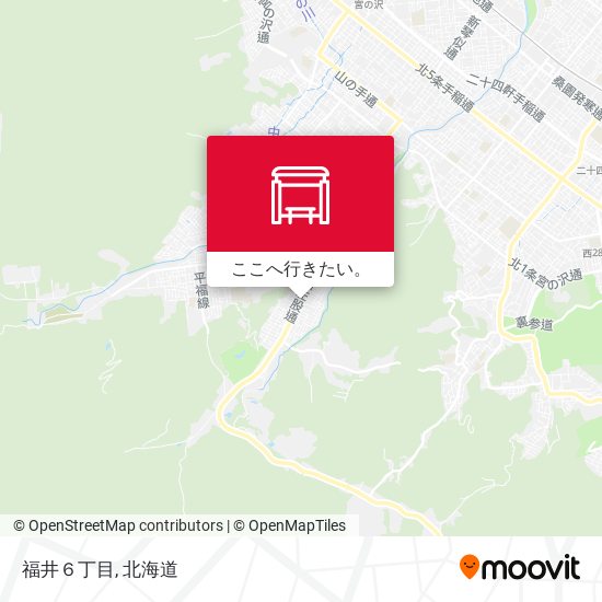 福井６丁目地図