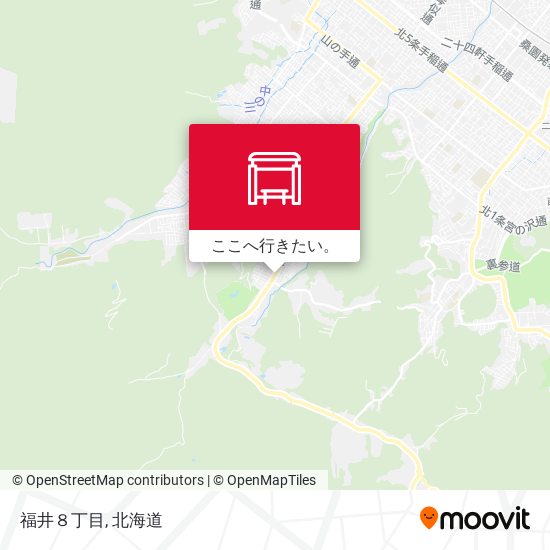 福井８丁目地図