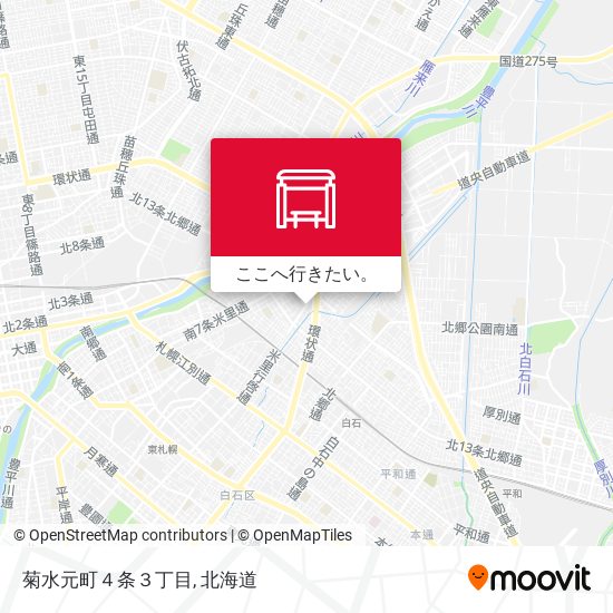 菊水元町４条３丁目地図