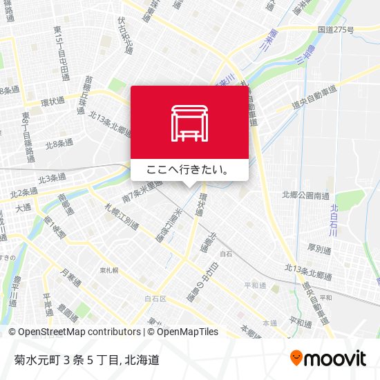菊水元町３条５丁目地図