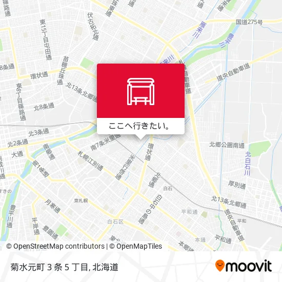菊水元町３条５丁目地図
