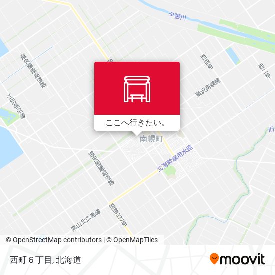 西町６丁目地図