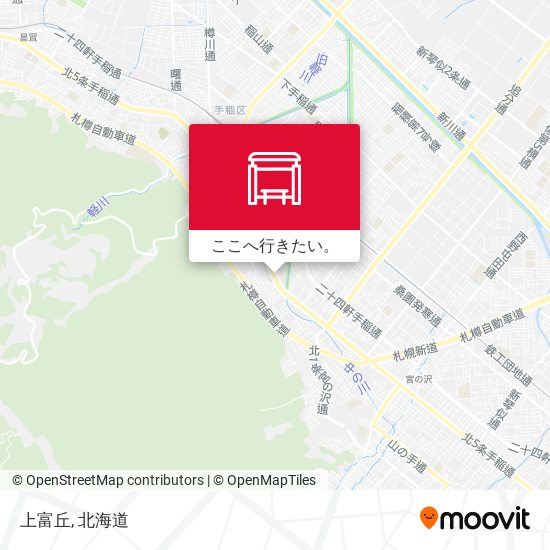 上富丘地図