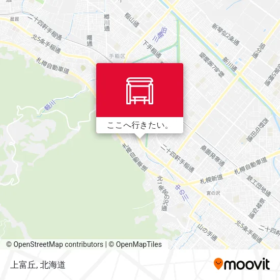 上富丘地図