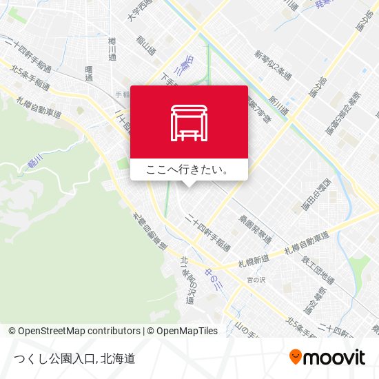 つくし公園入口地図