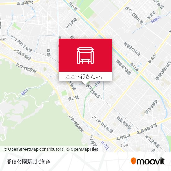 稲積公園駅地図