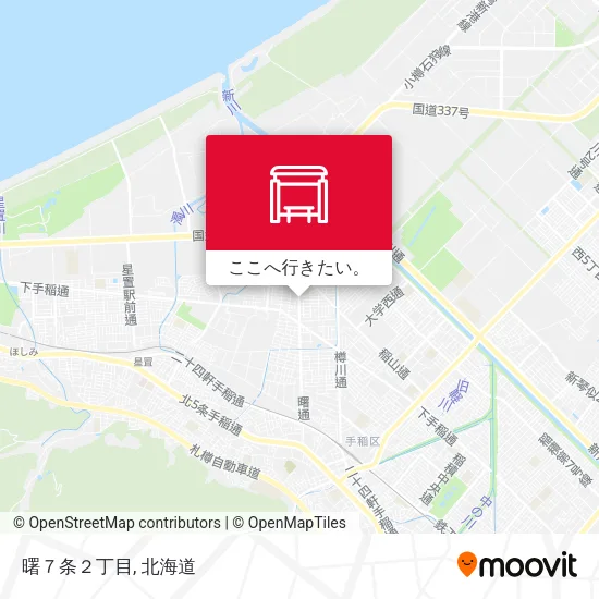 曙７条２丁目地図