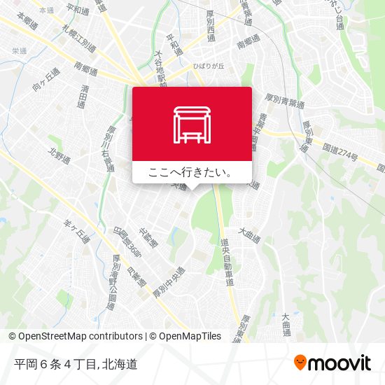 平岡６条４丁目地図