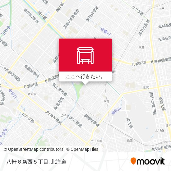 八軒６条西５丁目地図