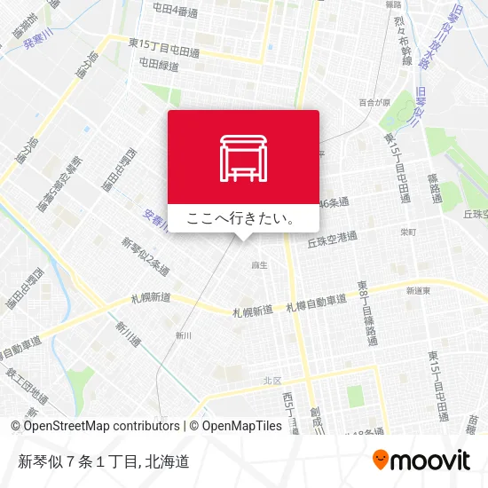 新琴似７条１丁目地図