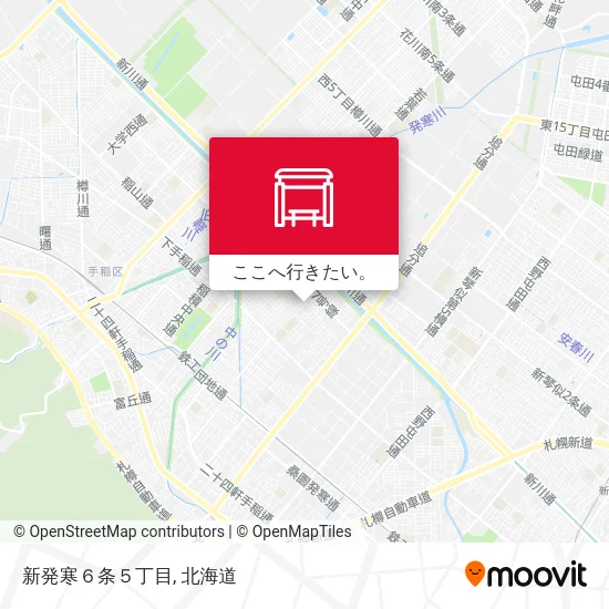 新発寒６条５丁目地図