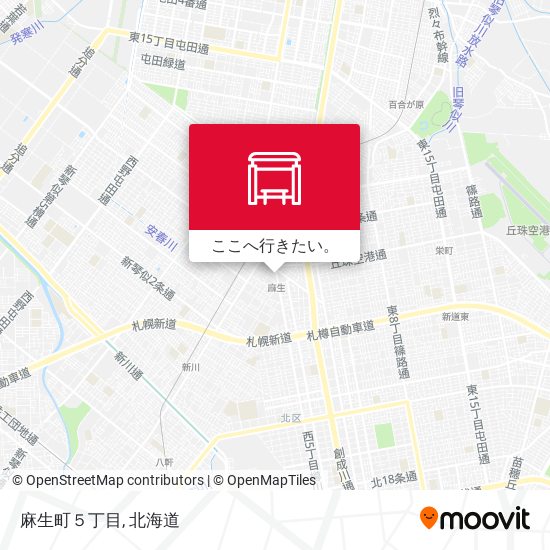 麻生町５丁目地図