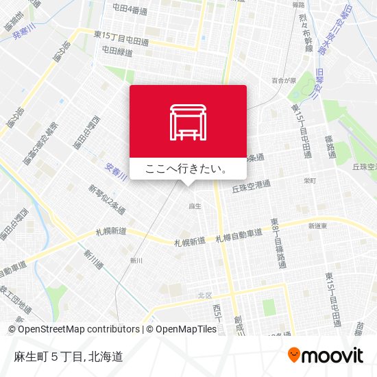 麻生町５丁目地図