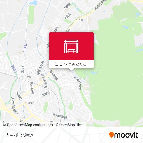 吉村橋地図