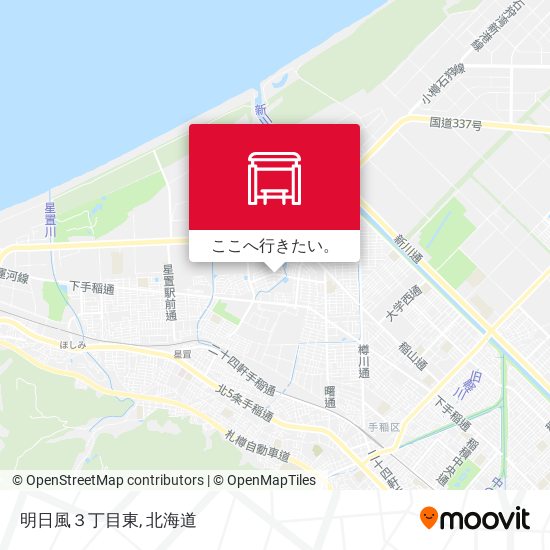 明日風３丁目東地図