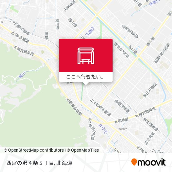 西宮の沢４条５丁目地図